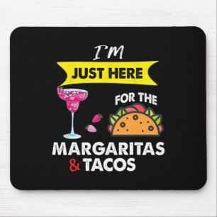 Tapis De Souris Cinco De Mayo Je Suis Là Juste Pour Les Margaritas