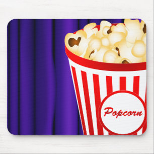 Tapis De Souris Cinéma Popcorn
