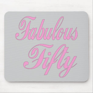 Tapis De Souris Cinquantième anniversaire fabuleux Mousepad