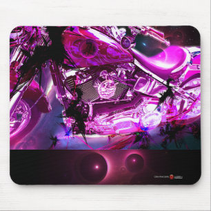 Tapis De Souris Circuler En Rose