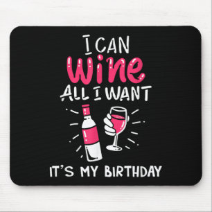 Tapis De Souris Citation de cadeau drôle d'anniversaire pour amate