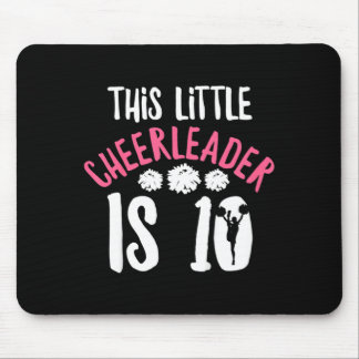Tapis De Souris Citation de fille de cheer pour une cheerleader de