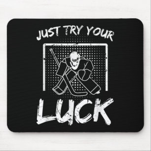 Tapis De Souris Citation de gardien de hockey sur glace