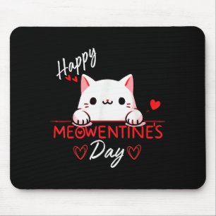 Tapis De Souris Citation de Kitty pour la Saint-Valentin pour les