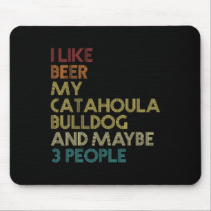 Tapis De Souris Citation de l'amoureux de la bière du propriétaire