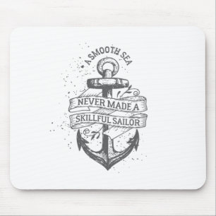 Tapis De Souris Citation de marin de motivation nautique