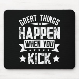 Tapis De Souris Citation de mème de kickboxing