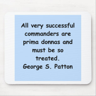 Tapis De Souris citation de patton de Georges s