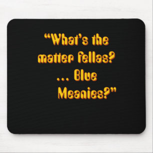 Tapis De Souris Citation de personnage de sous-marin Jaune Paul - 