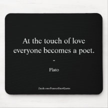 Citation de Platon ; Le Toucher de l'Amour