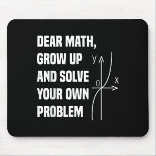 Tapis De Souris Citation drôle de maths pour filles garçons adoles
