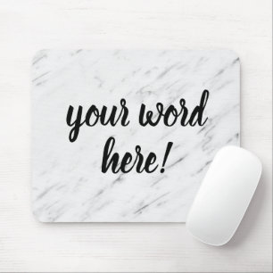 Tapis De Souris Citation inspirante Mot de l'année