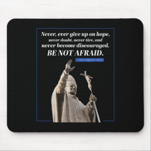 Tapis De Souris Citation Jean Paul 2 Message du Pape