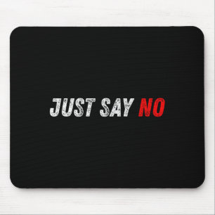 Tapis De Souris Citation motivante de refus puissant pour l'inspir