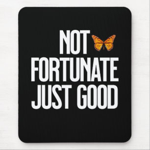 Tapis De Souris Citation Papillon Monarch 'Pas De Chance, Simpleme
