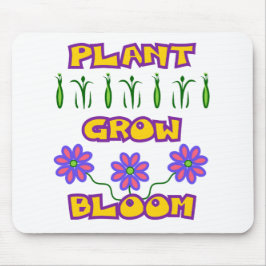 Tapis De Souris Citation plante Fleur de croissance Fleur rose Tex
