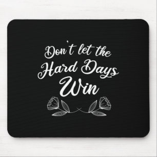 Tapis De Souris Citation sur la santé mentale Sensibilisation sur