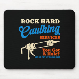 Tapis De Souris Citation vintage Rock Services de coffrage dur Fun