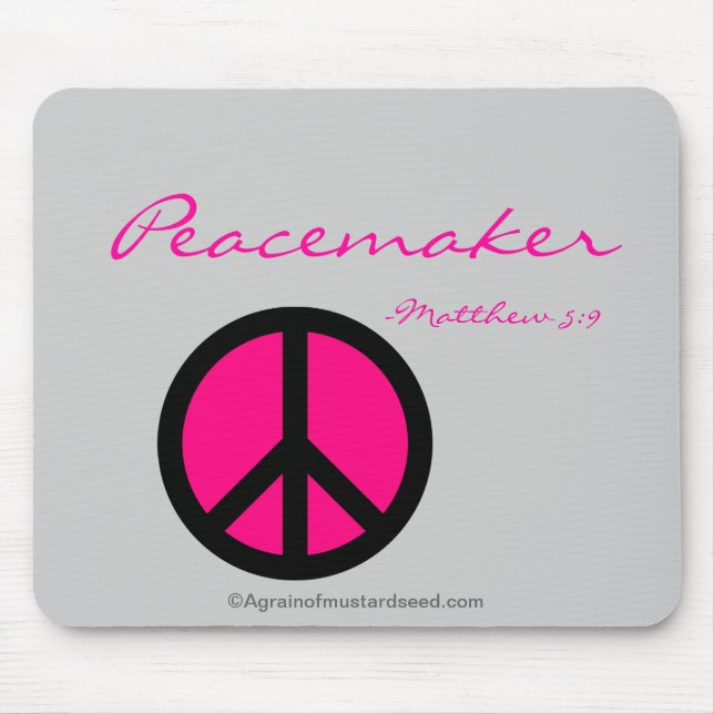 Tapis De Souris Citations bibliques (Devant)