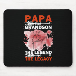 Tapis De Souris Citations grand-père   Papa Et Grandson