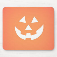 Citrouille déplaisant Halloween Mousepad