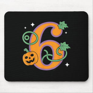 Tapis De Souris Citrouille Six Sept 67 Assortie 6 Couple Halloween