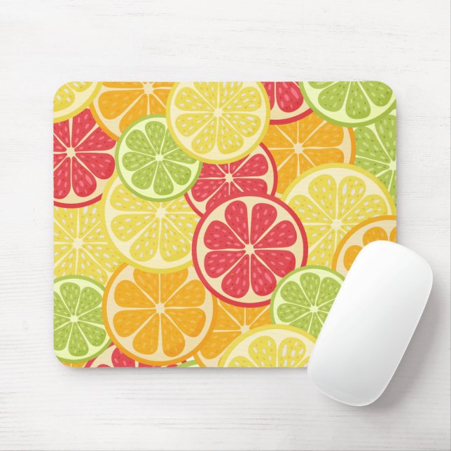Tapis De Souris Citrus (Avec souris)