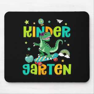 Tapis De Souris Ck À L'école Roulant Dans La Maternelle T-rex Skat