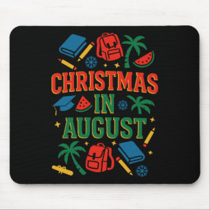 Tapis De Souris Ck To School Xmas Palm Tree Graduation Noël I