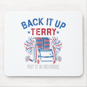 Tapis De Souris Ck Up Terry Mettez-le En Marche Arrière Feu D'arti