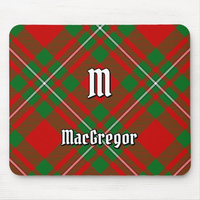 Tapis De Souris Clan Gregor Tartan (Devant)