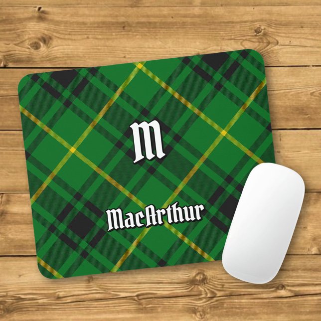 Tapis De Souris Clan MacArthur Tartan (Créateur téléchargé)