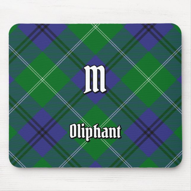 Tapis De Souris Clan Oliphant Tartan (Devant)