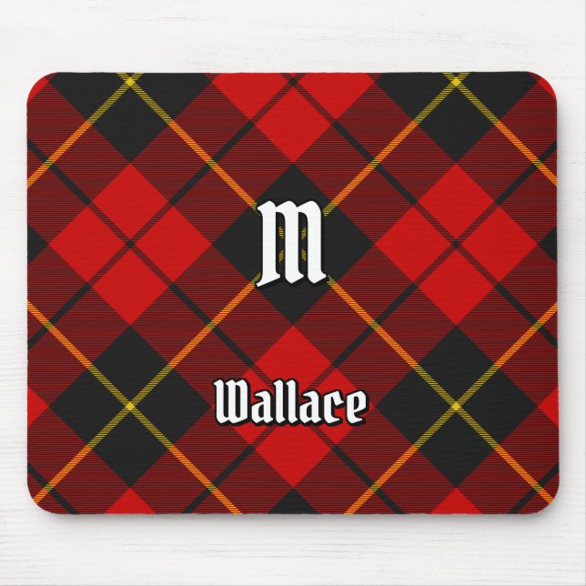 Tapis De Souris Clan Wallace Tartan Pad (Devant)