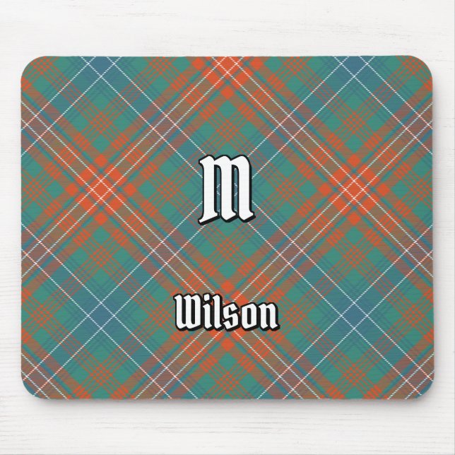Tapis De Souris Clan Wilson Ancienne Tartan (Devant)
