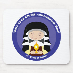 Tapis De Souris Clare d'Assise
