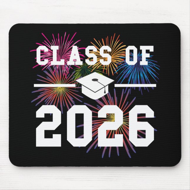 Tapis De Souris Class Of 2026 Senior Year (Devant)