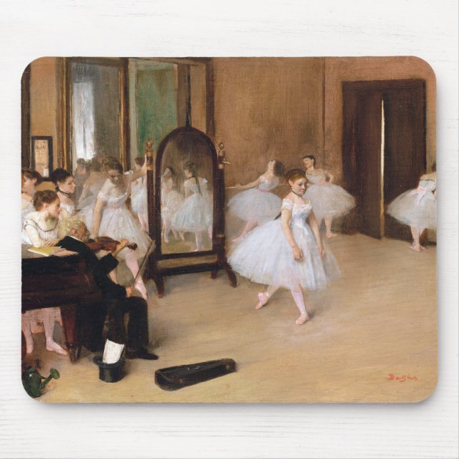 Tapis De Souris Classe de danse par Edgar Degas (Devant)