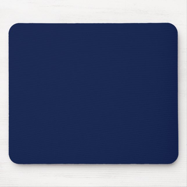 Tapis De Souris Classic Navy Blue personnalisable (Devant)