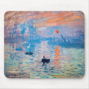 Tapis De Souris Claude Monet - Impression, soleil levant