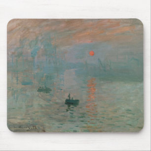 Tapis De Souris Claude Monet Impression Soleil levant (soleil leva