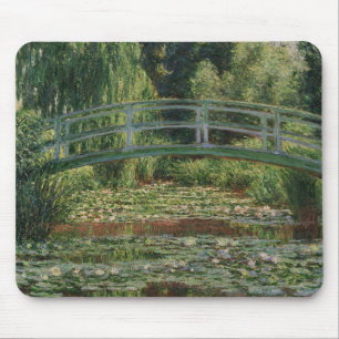 Tapis De Souris Claude Monet Japon Footbridge & Water Lily Pool
