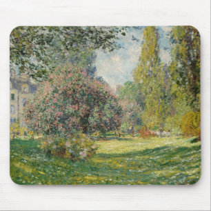 Tapis De Souris Claude Monet - Paysage : Le Parc Monceau