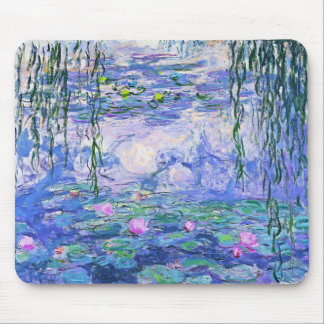 Tapis De Souris Claude Monet Water Lilie L'Art Impressionniste Fra