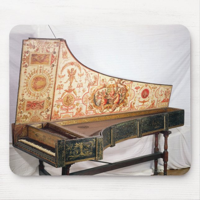 Tapis De Souris Clavecin doré et peint (Devant)