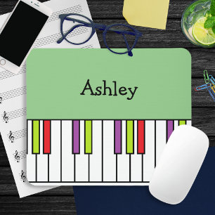 Tapis De Souris Clavier de Piano Musique Clavier Personnalisé Colo