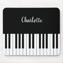 Clavier simple pour piano noir et blanc