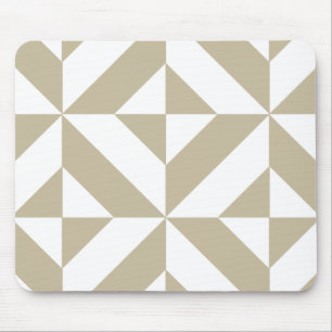 Tapis De Souris Clay Geometric Deco Cube Pattern