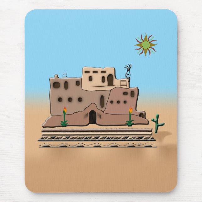 Tapis De Souris Clay House (Devant)