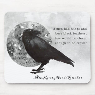 Tapis De Souris Clever as Crows Mousepad